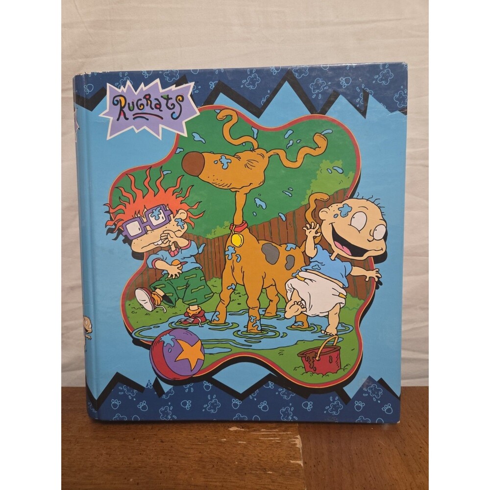 Nickelodeon’s Rugrats 3-ring Binder  Tommy And Spike 1990s Vintage